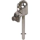 DEHN - Kugelkopfhaube D 25mm starr m. Spindel- Querstift lang f. Seile 16-150mm²