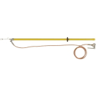 DEHN - Erdungsvorrichtung z. Einhängen 1-polig L 1725mm m. Erdungsklemme m. Knebel