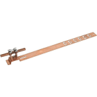 DEHN - Dachleitungshalter UNIgrip Cu H 20mm Rd 8mm m. geprägt. Strebe L 475mm