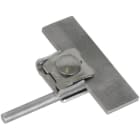 DEHN - Falzklemme Al Klemmbereich 0,7-8mm m. Klemmbock f. Rd 6-10mm