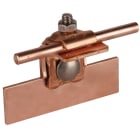 DEHN - Falzklemme Cu Klemmbereich 0,7-8mm gewinkelt m. Klemmbock f. Rd 6-10mm