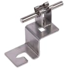 DEHN - Dachleitungshalter NIRO f. Blechdächer i. Trapezform m. DEHNgrip f. Rd 8mm
