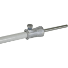 DEHN - Befestigungs-Adapter D 16mm gerade ZG/NIRO f. DEHNiso