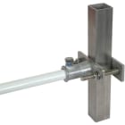 DEHN - Geländerbefestigung f. DEHNiso-Combi m. Buchse D 16mm a. Konstrukt. -50x50mm