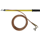 DEHN - Entladevorrichtung m. Tast-Einhänge- spitze 1-pol. L 465mm m. Erdungsklemme