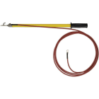 DEHN - Entladevorrichtung m. Tast-Einhänge- spitze 1-pol. L 465mm m. Kabelsch. 10mm²