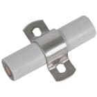 DEHN - Zweischr.-Überleger f. CUI-Leitung D 20mm m. Langlöcher 6,5x8,0mm NIRO