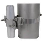 DEHN - Befestigungsschelle für Rohre D 40-50mm mit Spannbandbefestigung D-300mm NIRO