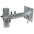 DEHN - Wandbefestigung St/tZn für Rohre D 60mm Wandabstand variabel 250-350mm