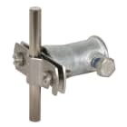 DEHN - Leitungshalter NIRO f. Rd 7-10mm m. Befestigungsbuchse ZG D 16mm