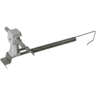 DEHN - Dachleitungshalter SPANNsnap light NIRO/ K-grau H 36mm Rd 8mm Spannb. 180-280mm