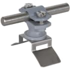 DEHN - Leitungshalter a. PA f. Rd 6-11mm m. Be- festigungsteil NIRO f. Spannb. 14x0,3mm