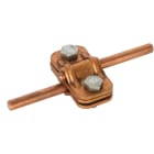 DEHN - UNI-Trennklemme Cu m. Zwischenplatte f. 2 x Rd 8-10mm