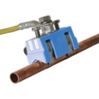 DEHN - Bandrohrschelle f. Ex-Bereich D 6-27mm m. Anschlussschraube M8 Ms/gal Sn-NIRO