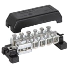 DEHN - Potentialausgleichschiene K 12 m. Abdeckhaube UV-beständig