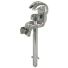 DEHN - Universalklemme D 20/25mm T 15mm Rd/Fl 20mm m. Spindel-Querstift lang