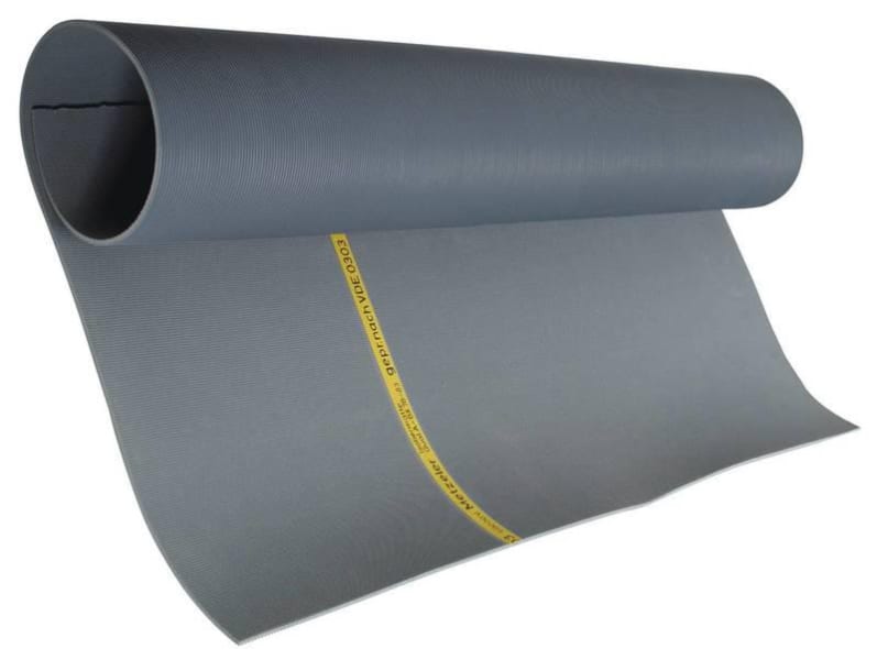 DEHN - Isoliermatte z. Auslegen in elektrischenBetriebsräumen, B 1m L 1m S 4,5mm