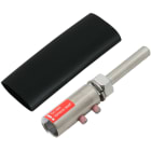 DEHN - Anschlusselement M12 m. Mutter u. Schrumpfschlauch f. HVI light