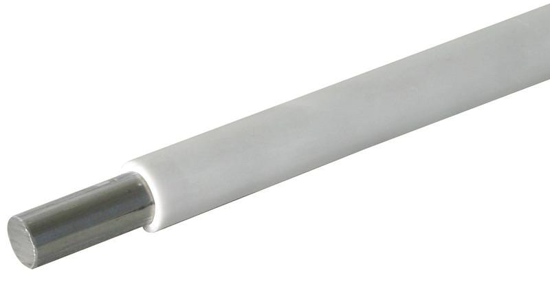 DEHN - Runddraht 8mm AlMgSi weich Ringlänge 100m +/-5% m. K.-Mantel halogenfrei