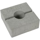 DEHN - DEHNiso-DLH Betonstein C35/45 180x180x70mm m. Mulde f. Grundplatte