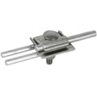 DEHN - FS-Klemme D 10mm Al z. 2-fach-Anschluss f. Rd 8-10mm