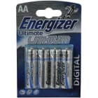 DEHN - Batterie Mignon 1,5V L91 FR6 Lithium (Blister-Pack 4 Stk.)