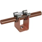 DEHN - Leitungshalter DEHNgrip Cu f. Rd 8mm H 20mm m. Befestigungsgewinde M6