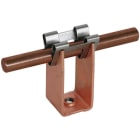 DEHN - Leitungshalter DEHNgrip Cu f. Rd 8mm H 32mm m. Befestigungsgewinde M6