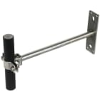 DEHN - HVI-Ex W200 holder f. Leitung D 20mm AS 200mm m. Befestigungsplatte NIRO