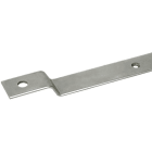 DEHN - Anschlussfahne gewinkelt Fl 30x3,5mm NIRO (V4A) L 3000mm m. Bohrungen 11mm