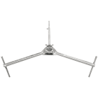 DEHN - Dreibeinstativ höhenverstellbar und klappbar für Rohre D 50 mm NW 10° St/tZn