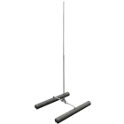 DEHN - Fangstange Al mit Grundgestell für Trapezdächer D 16/10mm L 2000mm -SET-