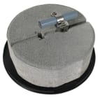 DEHN - Dachleitungshalter mit Grundplatte und Betonsockel f. HVI-Leitung 20-23mm -SET-