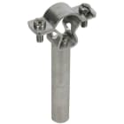 DEHN - Leitungshalter für HVI-Leitung D 20-23mm mit Stab D 16mm L 85mm NIRO