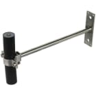 DEHN - HVI-Ex W240 holder f. Leitung D 27mm AS 240mm m. Befestigungsplatte NIRO