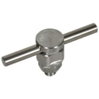 DEHN - KS-Verbinder NIRO 200kA f. Rd 10mm einteilig m. Federring