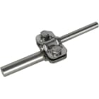 DEHN - UNI-Trennklemme NIRO 200 kA f. Rd 8-10/16mm m. Zwischenplatte