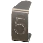 DEHN - Nummerneinsatz ''5'', NIRO