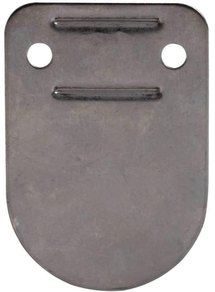DEHN - Trägerschild Niro, VDB-Prüfplakette VPE