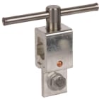 DEHN - Erdanschlussbuchse m. Ringnut D 16mm m. Schraubknebel f. 16-150mm²
