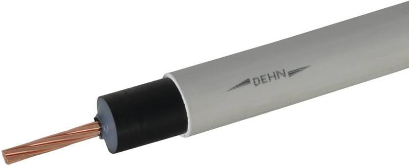DEHN - HVI-long-Leitung D 23mm grau mehrdr. Abgelängt: (beinhaltet 6000 mm Leitung)