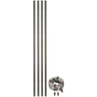 DEHN - Befestigungsset für seitl. Fangspitzen vier Fangspitzen Niro D=10mm L=530mm