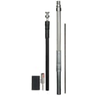 DEHN - HVI-Leitung D 20mm Cu mit Stützrohr L 3200mm und Fangspitze L 1000mm -SET-