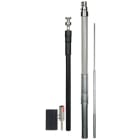 DEHN - HVI-Leitung D 23mm Cu mit Stützrohr L 4700mm und Fangstange L 2500mm -SET-