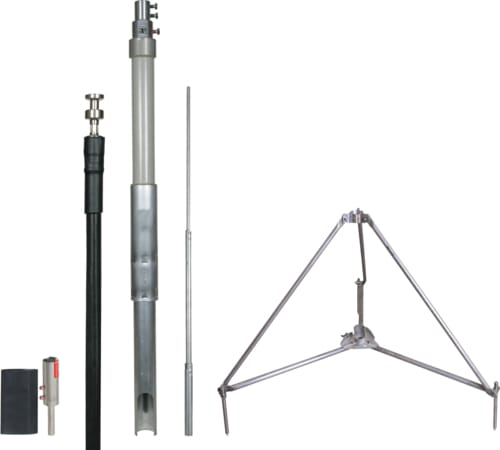 DEHN - HVI-Leitung D 20mm Cu mit Stützrohr L 3200mm FS L 2500mm und Stativ -SET-