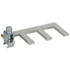 DEHN - Erdungsbügel einphasig 3-polig 1,5 TE mit Anschlußklemme bis 25 mm²
