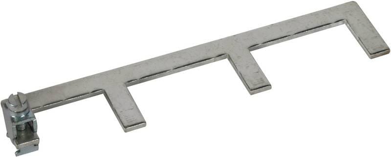 DEHN - Erdungsbügel einphasig 3-polig 10 TE mit Anschlußklemme bis 25 mm²
