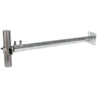 DEHN - Wandbefestigung St/tZn-NIRO für Rohre D40-50mm Wandabstand variabel 700-1300mm