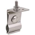 DEHN - Halter für Metalldach mit Rundstehfalz KAL-ZIP Anschlusswulst Rd 20-25mm NIRO