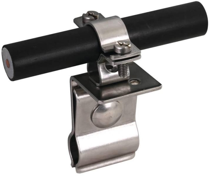 DEHN - Dachleitungshalter NIRO für Metalldächer mit Rundstehfalz für HVI-Leitung D 20-23mm